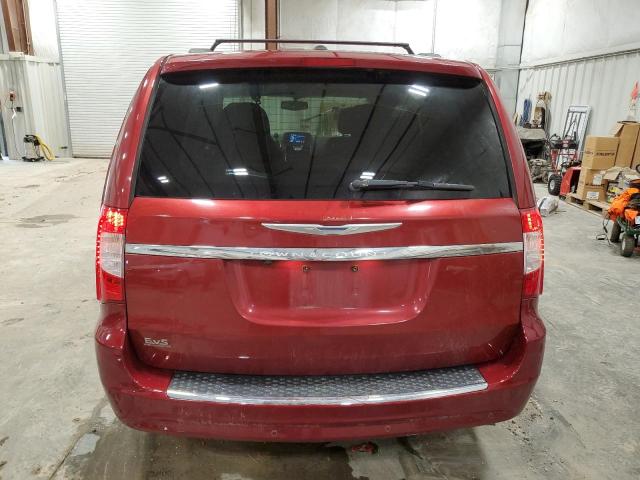 2C4RC1CG6DR781518 - 2013 CHRYSLER TOWN & COU TOURING L RED photo 6