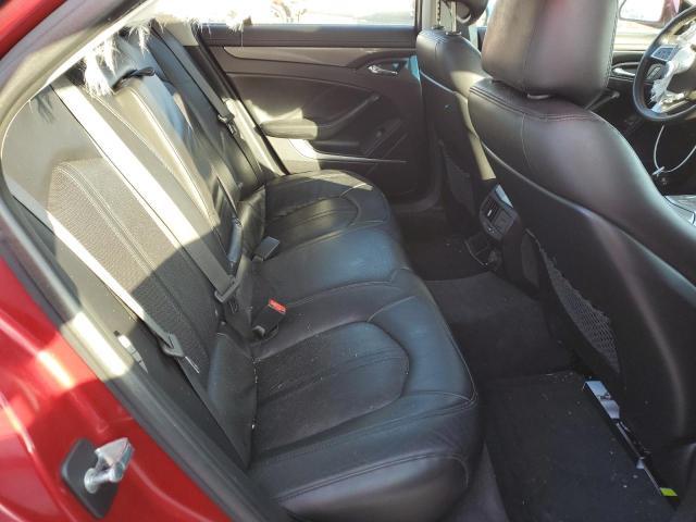 1G6DF577180188932 - 2008 CADILLAC CTS RED photo 10