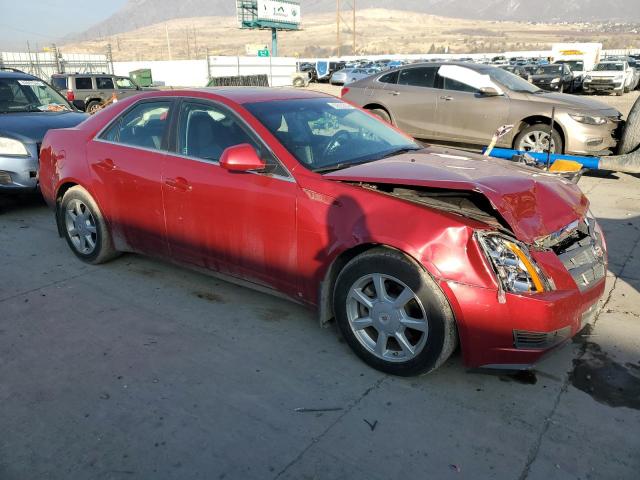 1G6DF577180188932 - 2008 CADILLAC CTS RED photo 4