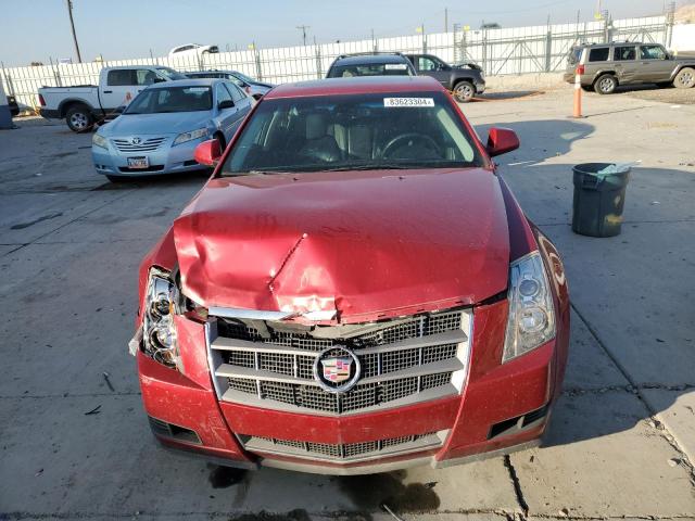 1G6DF577180188932 - 2008 CADILLAC CTS RED photo 5