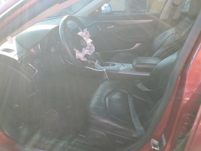 1G6DF577180188932 - 2008 CADILLAC CTS RED photo 7