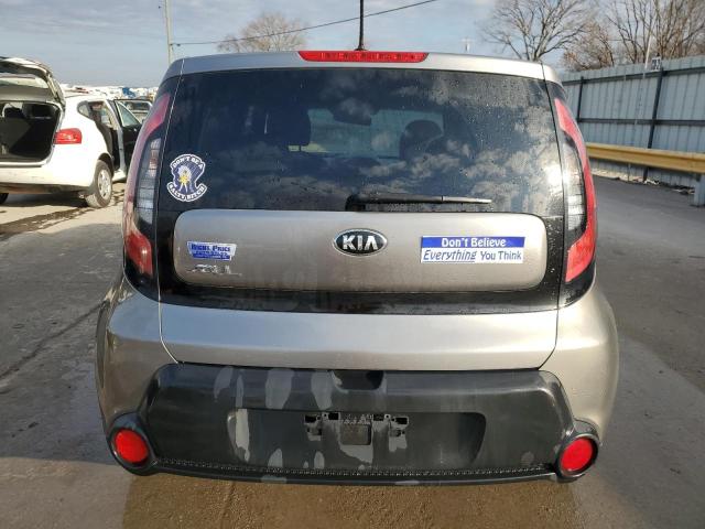KNDJP3A54F7117530 - 2015 KIA SOUL + GRAY photo 6