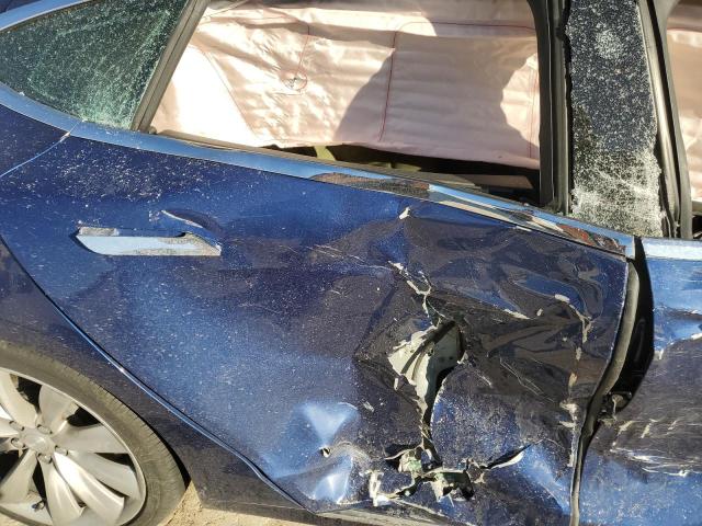 5YJSA1E24GF173912 - 2016 TESLA MODEL S BLUE photo 10