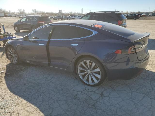 5YJSA1E24GF173912 - 2016 TESLA MODEL S BLUE photo 2