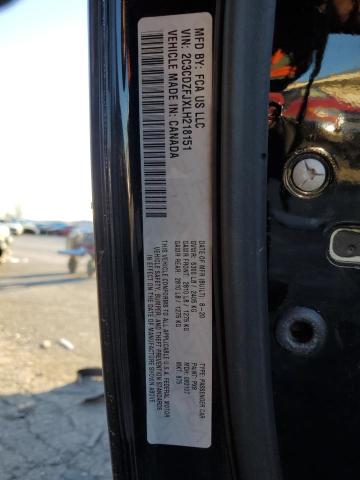 2C3CDZFJXLH218151 - 2020 DODGE CHALLENGER R/T SCAT PACK BLACK photo 12