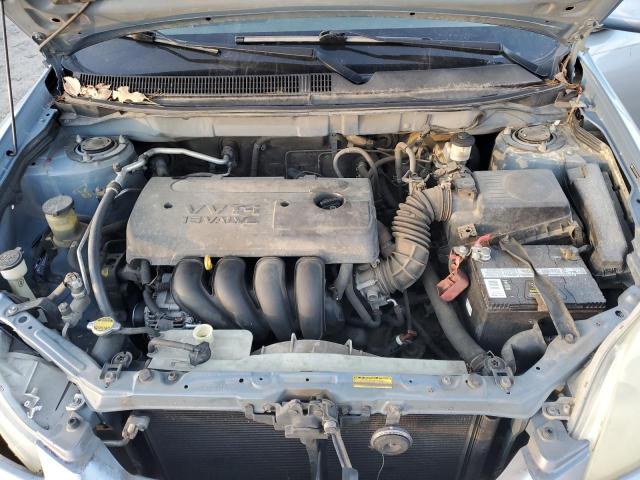 2T1KR32E66C584878 - 2006 TOYOTA COROLLA MA XR SILVER photo 11