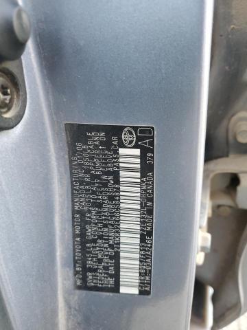 2T1KR32E66C584878 - 2006 TOYOTA COROLLA MA XR SILVER photo 12