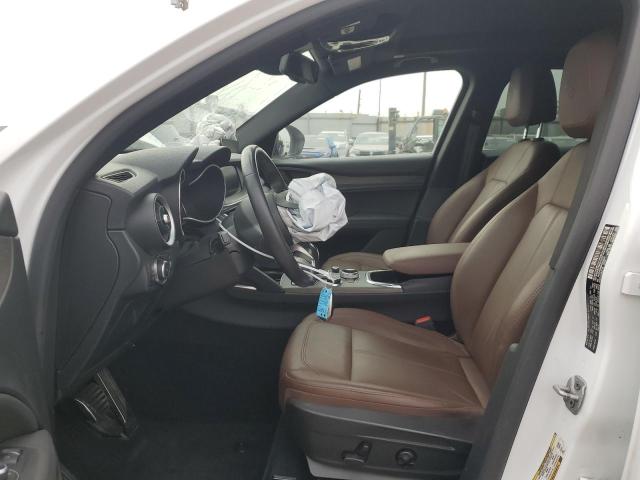 ZASPAKBN6N7D32322 - 2022 ALFA ROMEO STELVIO TI WHITE photo 7