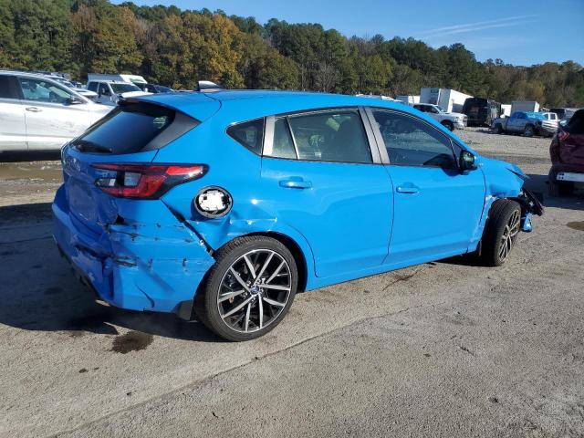JF1GUAFC5R8252650 - 2024 SUBARU IMPREZA SPORT BLUE photo 3