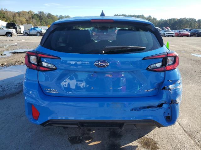 JF1GUAFC5R8252650 - 2024 SUBARU IMPREZA SPORT BLUE photo 6