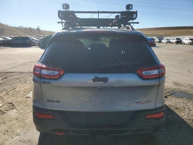 1C4PJMBBXJD572091 - 2018 JEEP CHEROKEE TRAILHAWK ვერცხლისფერი ფოტო 6