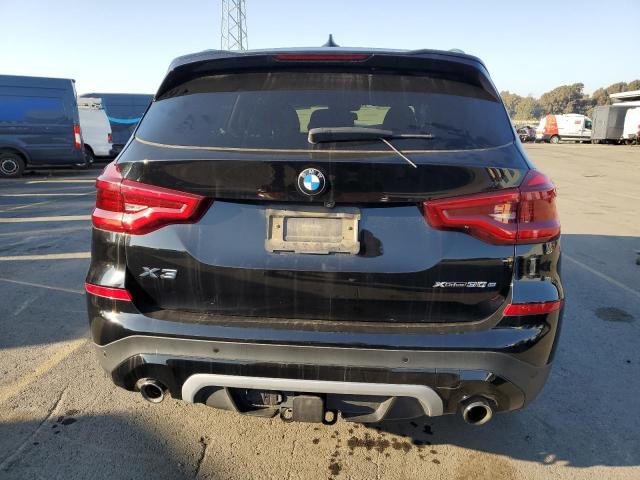 5UXTS1C09M9G91346 - 2021 BMW X3 XDRIVE30E BLACK photo 6