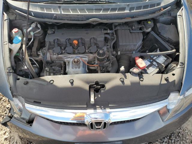 19XFA1F95AE030266 - 2010 HONDA CIVIC EXL ნაცრისფერი ფოტო 11