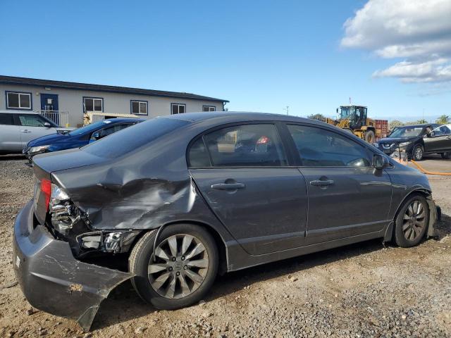19XFA1F95AE030266 - 2010 HONDA CIVIC EXL ნაცრისფერი ფოტო 3