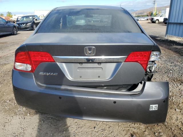 19XFA1F95AE030266 - 2010 HONDA CIVIC EXL ნაცრისფერი ფოტო 6