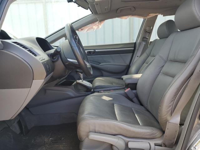 19XFA1F95AE030266 - 2010 HONDA CIVIC EXL ნაცრისფერი ფოტო 7