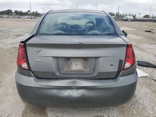 1G8AZ52F45Z111043 - 2005 SATURN ION LEVEL 2 GRAY photo 6