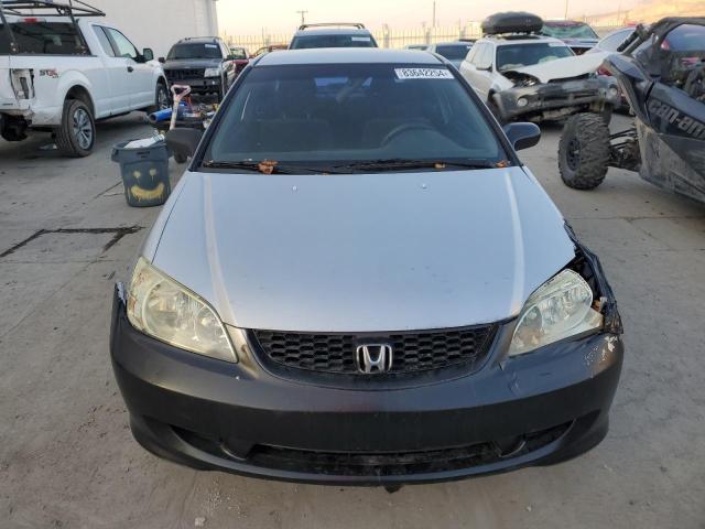 1HGEM211X4L005600 - 2004 HONDA CIVIC DX VP SILVER photo 5