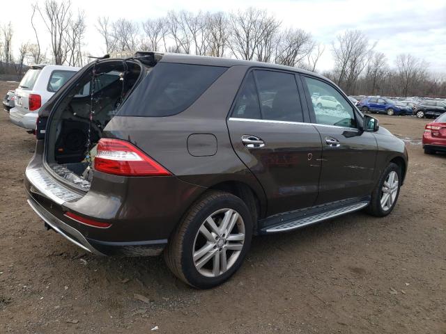 4JGDA5HBXEA311238 - 2014 MERCEDES-BENZ ML 350 4MATIC BROWN photo 3