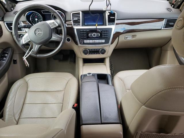 4JGDA5HBXEA311238 - 2014 MERCEDES-BENZ ML 350 4MATIC BROWN photo 8