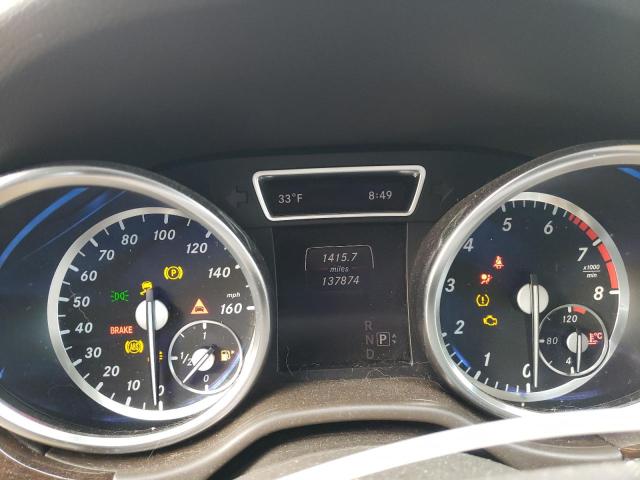 4JGDA5HBXEA311238 - 2014 MERCEDES-BENZ ML 350 4MATIC BROWN photo 9