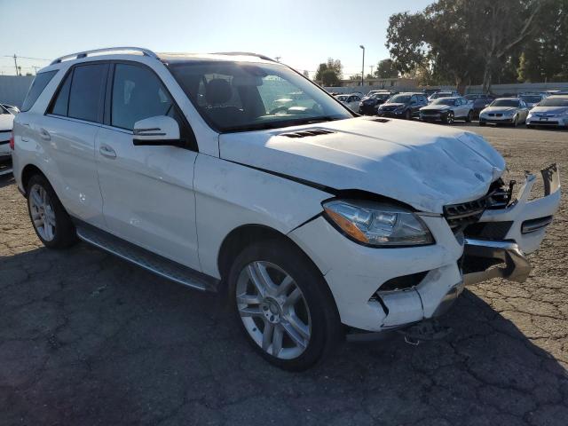 4JGDA5HB6FA553106 - 2015 MERCEDES-BENZ ML 350 4MATIC WHITE photo 4
