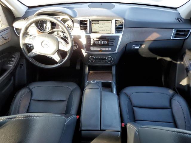 4JGDA5HB6FA553106 - 2015 MERCEDES-BENZ ML 350 4MATIC WHITE photo 8