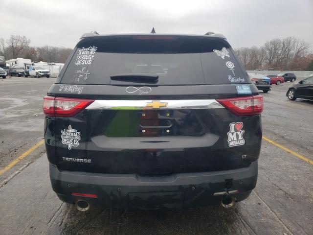 1GNERGKW9JJ101417 - 2018 CHEVROLET TRAVERSE LT 黑色 照片 6