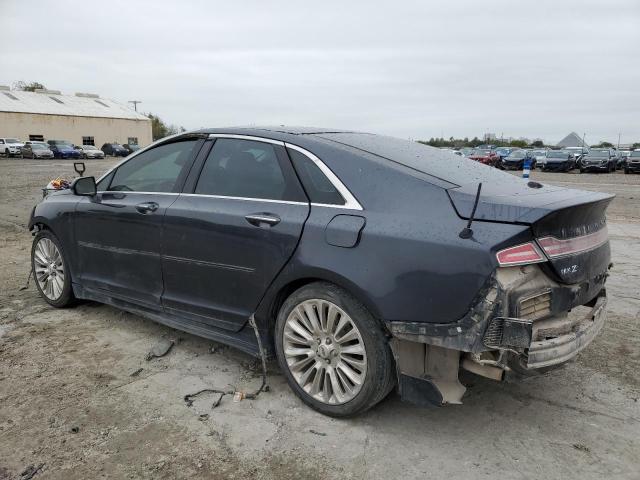 3LN6L2G94DR828300 - 2013 LINCOLN MKZ BLUE photo 2