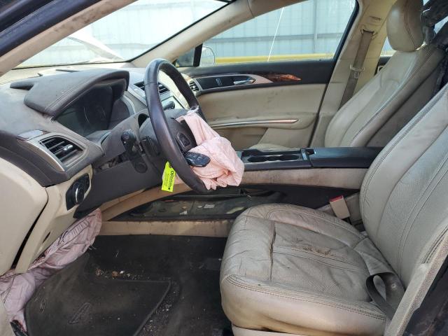 3LN6L2G94DR828300 - 2013 LINCOLN MKZ BLUE photo 7