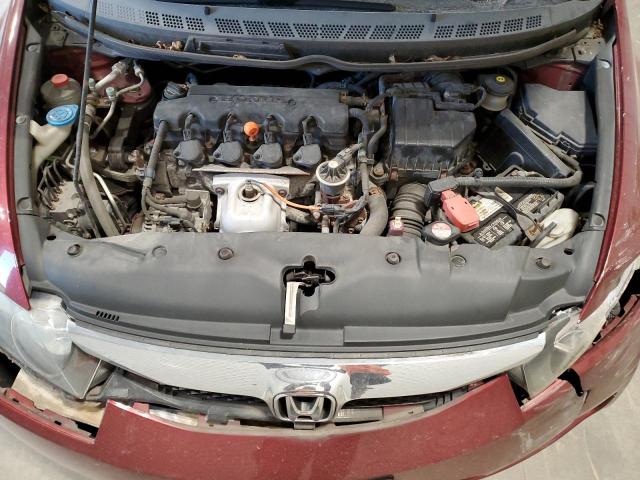 19XFA1F98AE004390 - 2010 HONDA CIVIC EXL მუქწითელი ფოტო 11