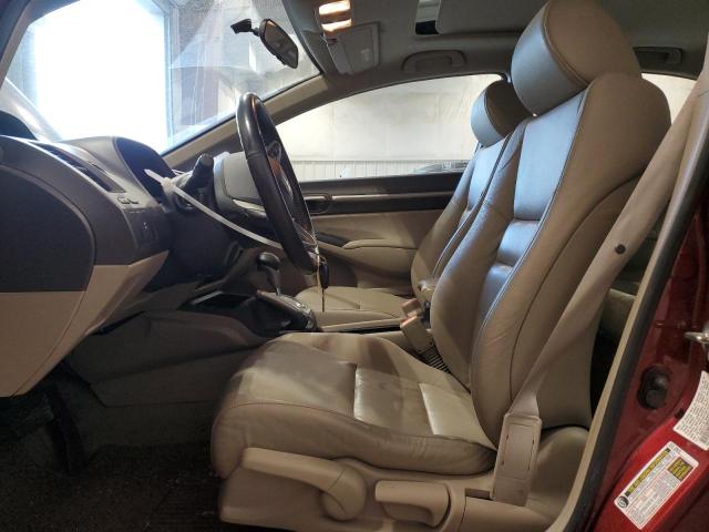19XFA1F98AE004390 - 2010 HONDA CIVIC EXL მუქწითელი ფოტო 7