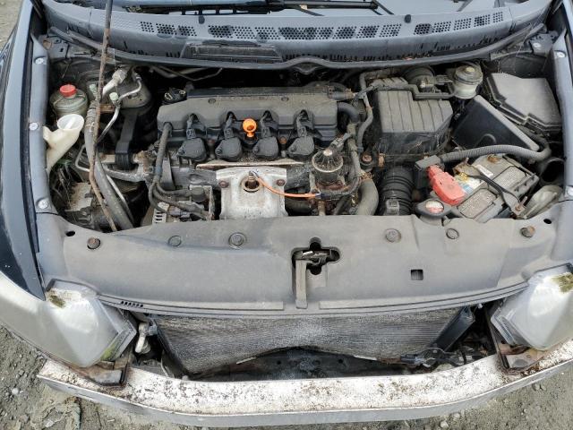 2HGFG12999H504144 - 2009 HONDA CIVIC EXL შავი ფოტო 11
