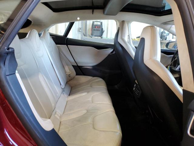5YJSA1DN7CFS00350 - 2012 TESLA MODEL S BURGUNDY photo 10