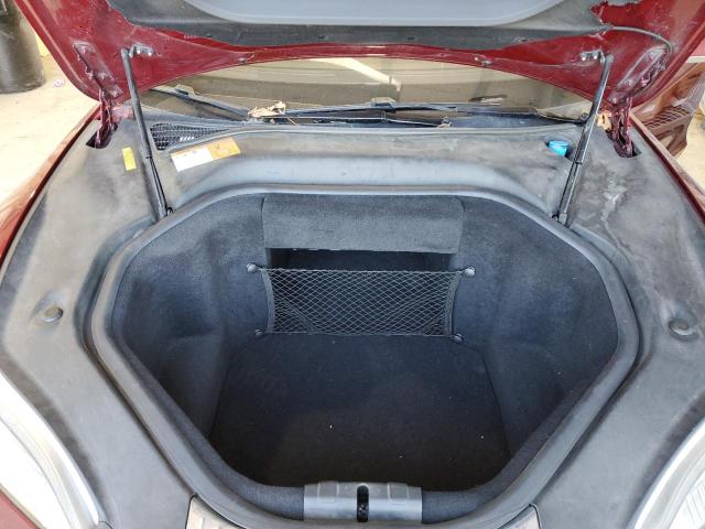 5YJSA1DN7CFS00350 - 2012 TESLA MODEL S BURGUNDY photo 11