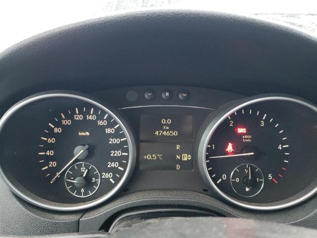 4JGBB22E18A352786 - 2008 MERCEDES-BENZ ML 320 CDI BLACK photo 9