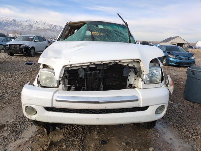 5TBBT44106S479352 - 2006 TOYOTA TUNDRA ACCESS CAB SR5 WHITE photo 5