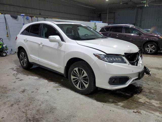 5J8TB4H70JL008617 - 2018 ACURA RDX ADVANCE WHITE photo 4