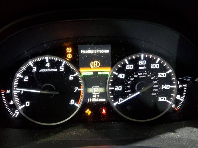 5J8TB4H70JL008617 - 2018 ACURA RDX ADVANCE WHITE photo 9