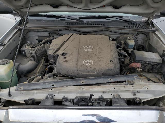 5TEJU62N37Z321836 - 2007 TOYOTA TACOMA DOUBLE CAB PRERUNNER SILVER photo 11