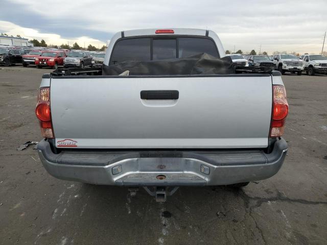 5TEJU62N37Z321836 - 2007 TOYOTA TACOMA DOUBLE CAB PRERUNNER SILVER photo 6