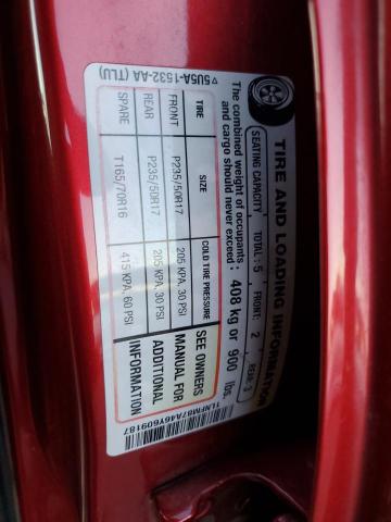 1LNFM87A46Y609187 - 2006 LINCOLN LS 栗色 照片 12