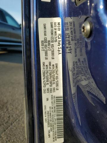 ZFBERFAT4F6A88120 - 2015 RAM PROMASTER BLUE photo 14