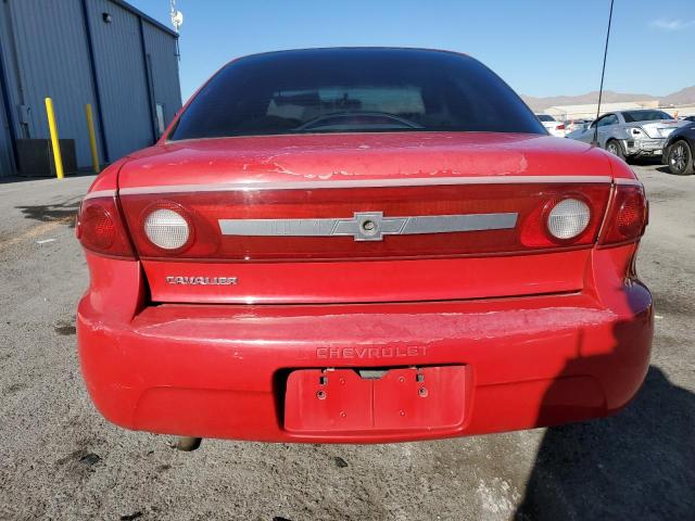 1G1JC52FX37331831 - 2003 CHEVROLET CAVALIER RED photo 6