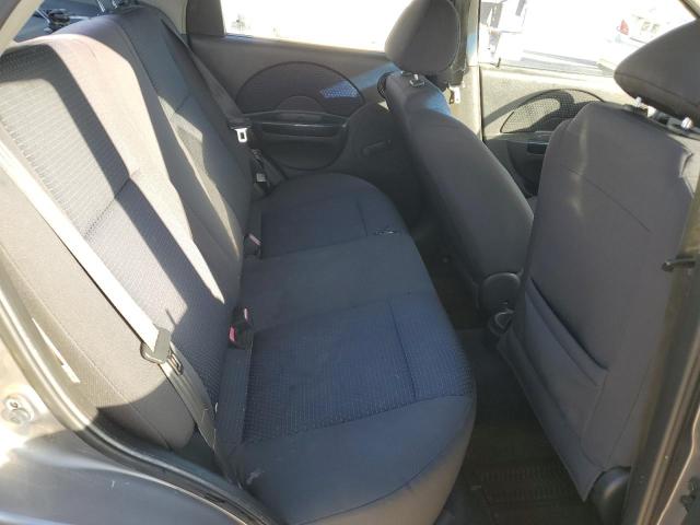 KL1TD566X6B555861 - 2006 CHEVROLET AVEO BASE Күміс фото 10