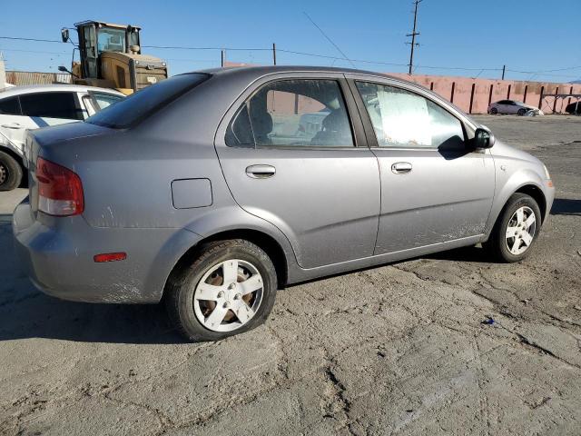 KL1TD566X6B555861 - 2006 CHEVROLET AVEO BASE Күміс фото 3