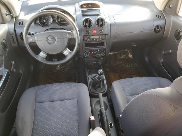 KL1TD566X6B555861 - 2006 CHEVROLET AVEO BASE Күміс фото 8