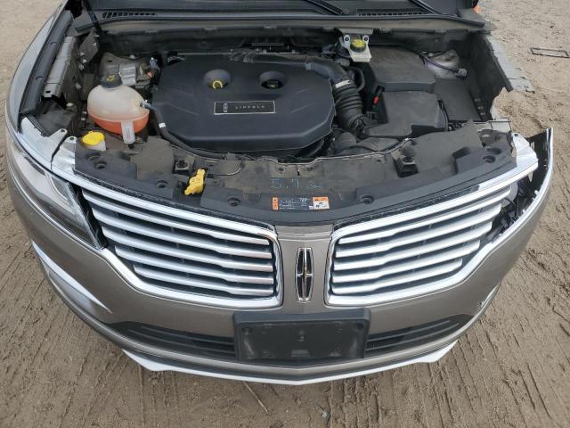 5LMCJ2C93HUL52552 - 2017 LINCOLN MKC SELECT TAN photo 12