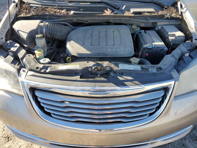 2C4RC1BG2DR510439 - 2013 CHRYSLER TOWN & COU TOURING أسمر صورة 12