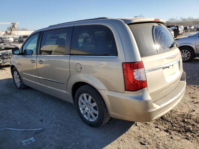 2C4RC1BG2DR510439 - 2013 CHRYSLER TOWN & COU TOURING أسمر صورة 2